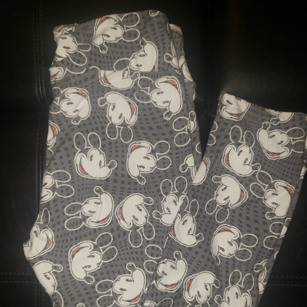 LuLaRoe Disney Mickey Mouse Leggings - One Size